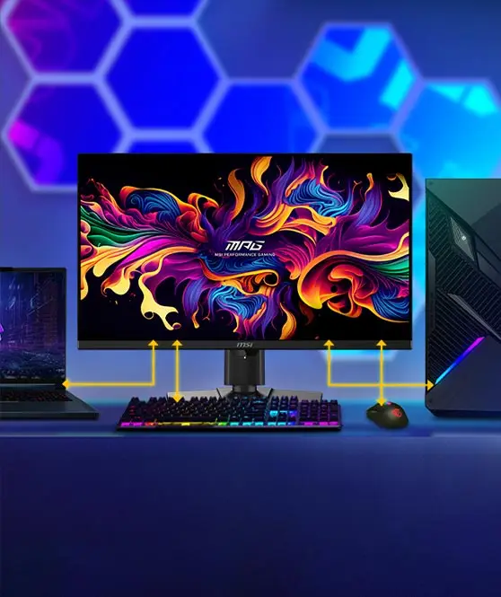 MSI 27 inch WQHD 2K 1440P 500Hz AMD FreeSync Premium Pro & G-Sync